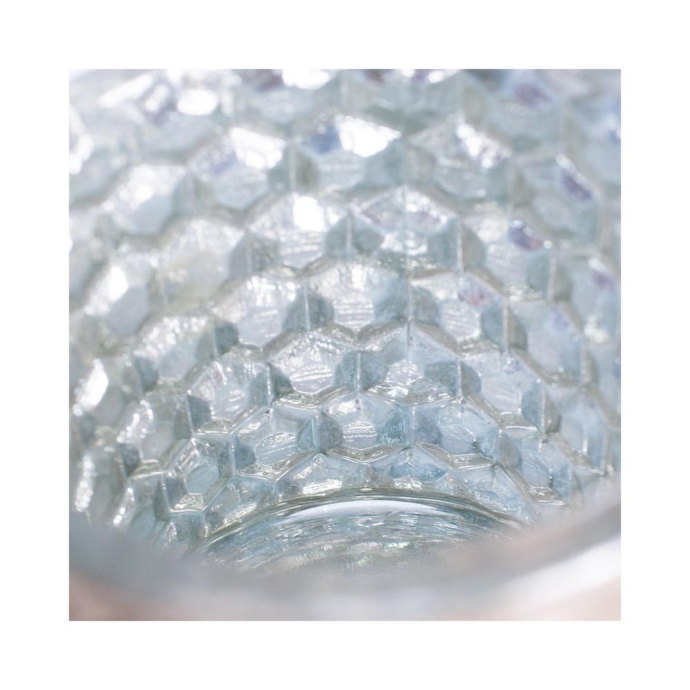 LUXURY MATT GLASS POT 9XH13